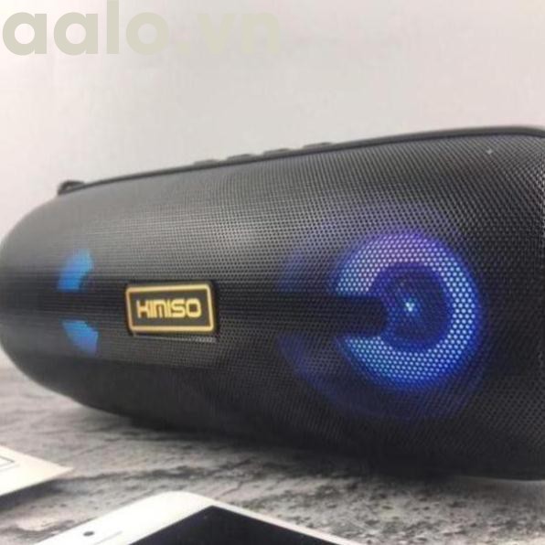 Loa Bluetooth Nghe Nhạc KM-201 Âm Thanh to Bass Siêu Trầm Hiệu Ứng Đèn Led Đổi Màu Theo Nhạc (có dây đeo) - aalo.vn