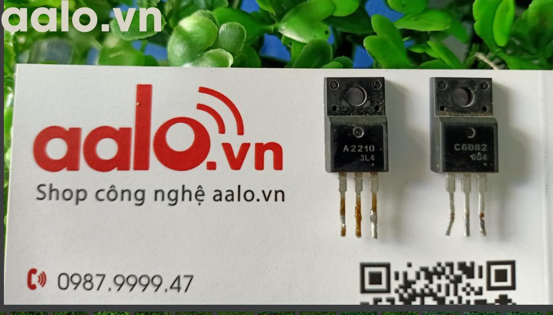 Bộ 2 Transistor ( A2210 -C6082) dùng cho máy in màu 1390,T50,T60 - Tất cả các dòng máy epson đều dùng được