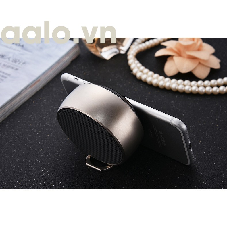  Loa Bluetooth Mini BS-02 Vỏ Kim Loại, Âm Thanh Hay, Có Móc Treo Tiện Lợi-aalo.vn