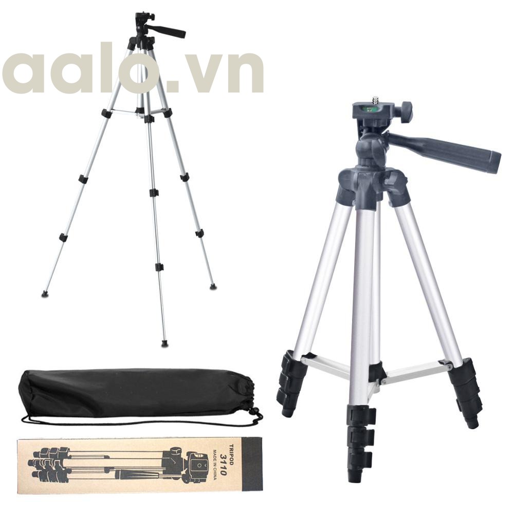 Combo 20 Bộ Tripod TF-3110 ( tặng kèm Kẹp điện thoại) - aalo.vn