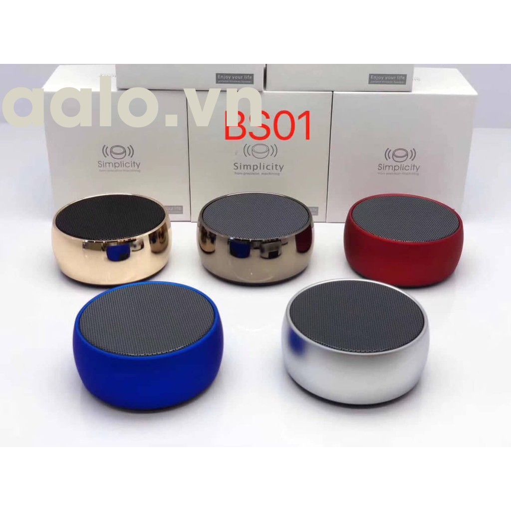  Loa Bluetooth Mini BS-02 Vỏ Kim Loại, Âm Thanh Hay, Có Móc Treo Tiện Lợi-aalo.vn