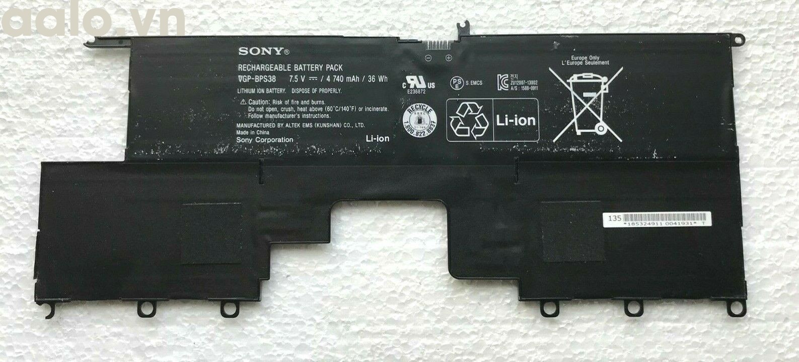 Pin Laptop Sony Vaio BPS38