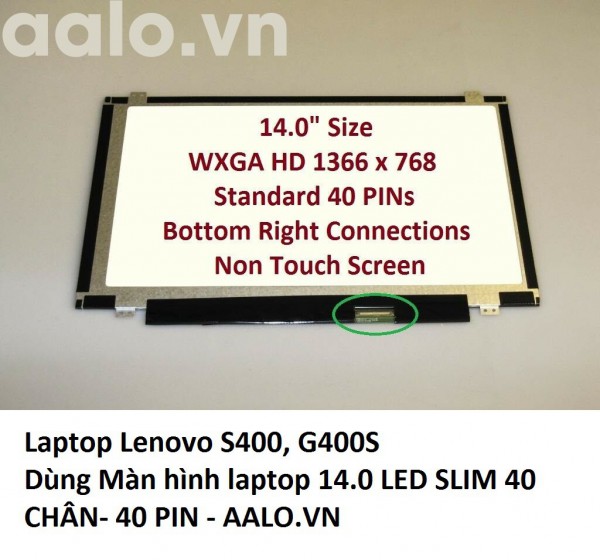 Màn hình Laptop Lenovo S400, G400S