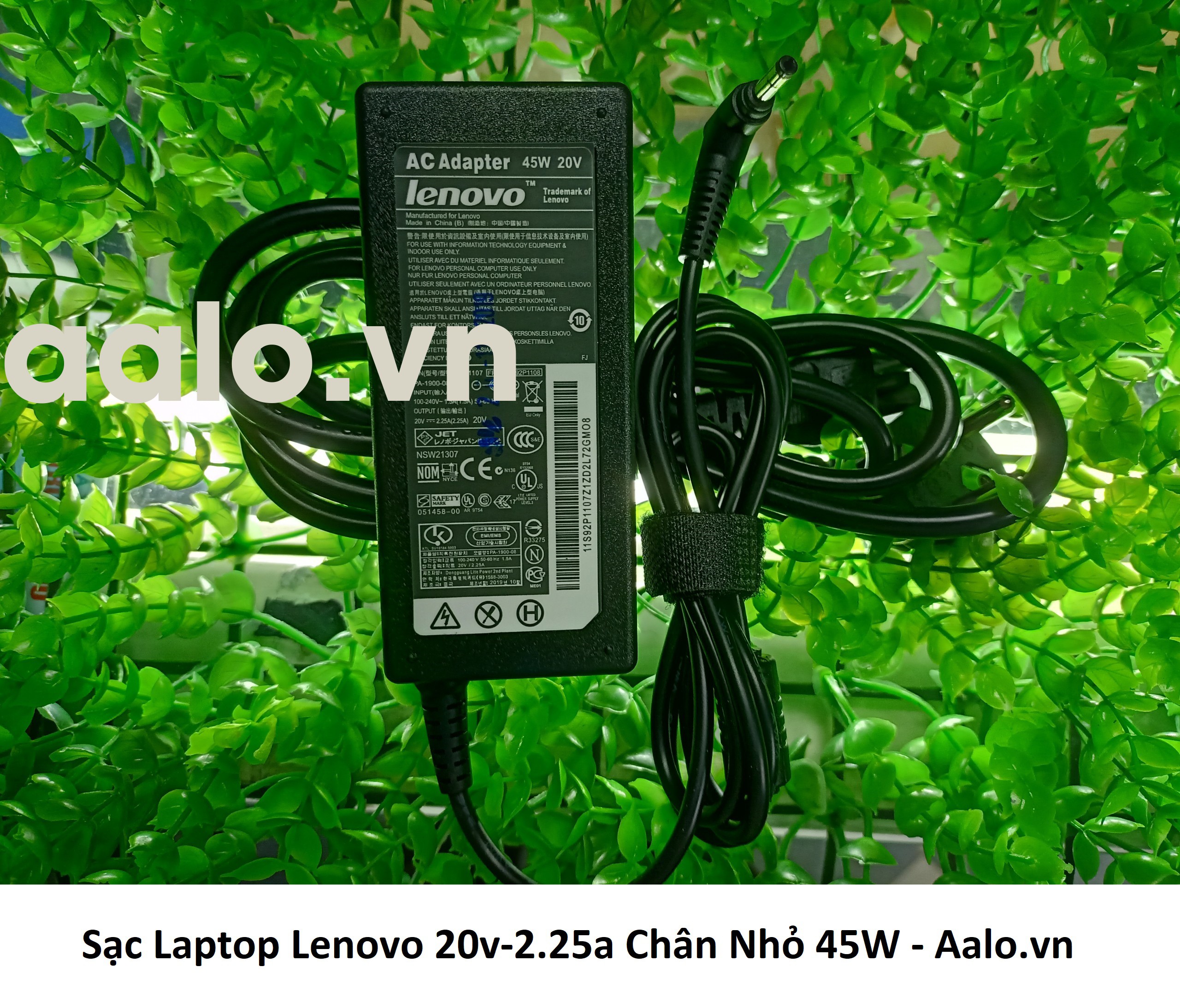 Sạc Laptop Lenovo 20v-2.25a Chân Nhỏ 45W