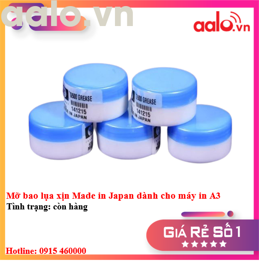 Mỡ bao lụa xịn Made in Japan cực chất dành cho máy in A3 - aalo.vn