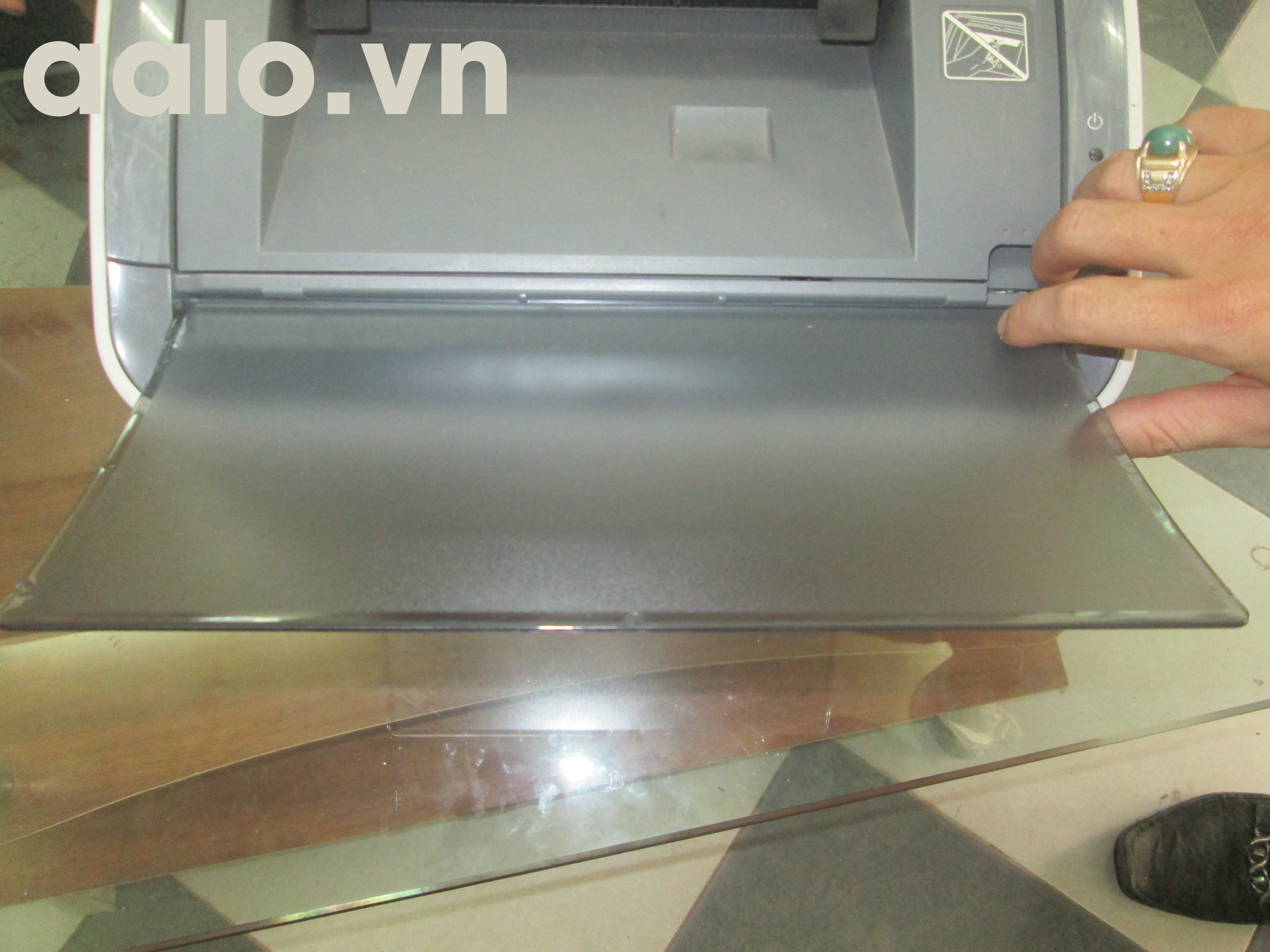 Khay đỡ giấy Mica Canon 2900