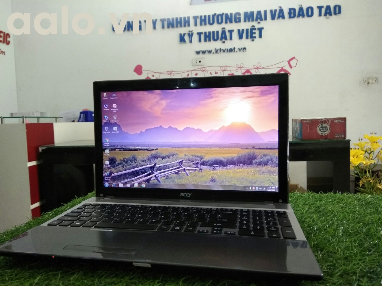 Laptop Acer v3-571 cũ (Core i5 - 3210M, 4GB, 250GB, Intel HD Graphics 4000, 15.6 inch) - bảo hành 1 năm