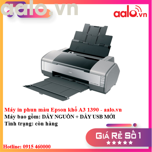 Máy in phun màu Epson khổ A3 1390 - aalo.vn