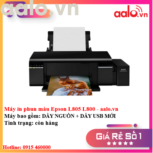 Máy in phun màu Epson L805 L800 - aalo.vn