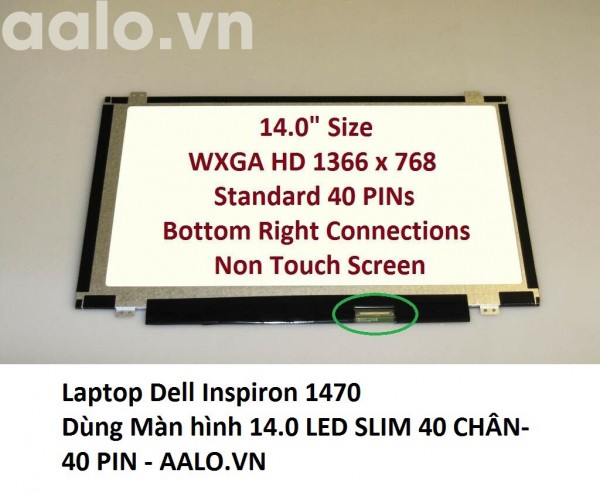 Màn hình laptop Dell Inspiron 1470