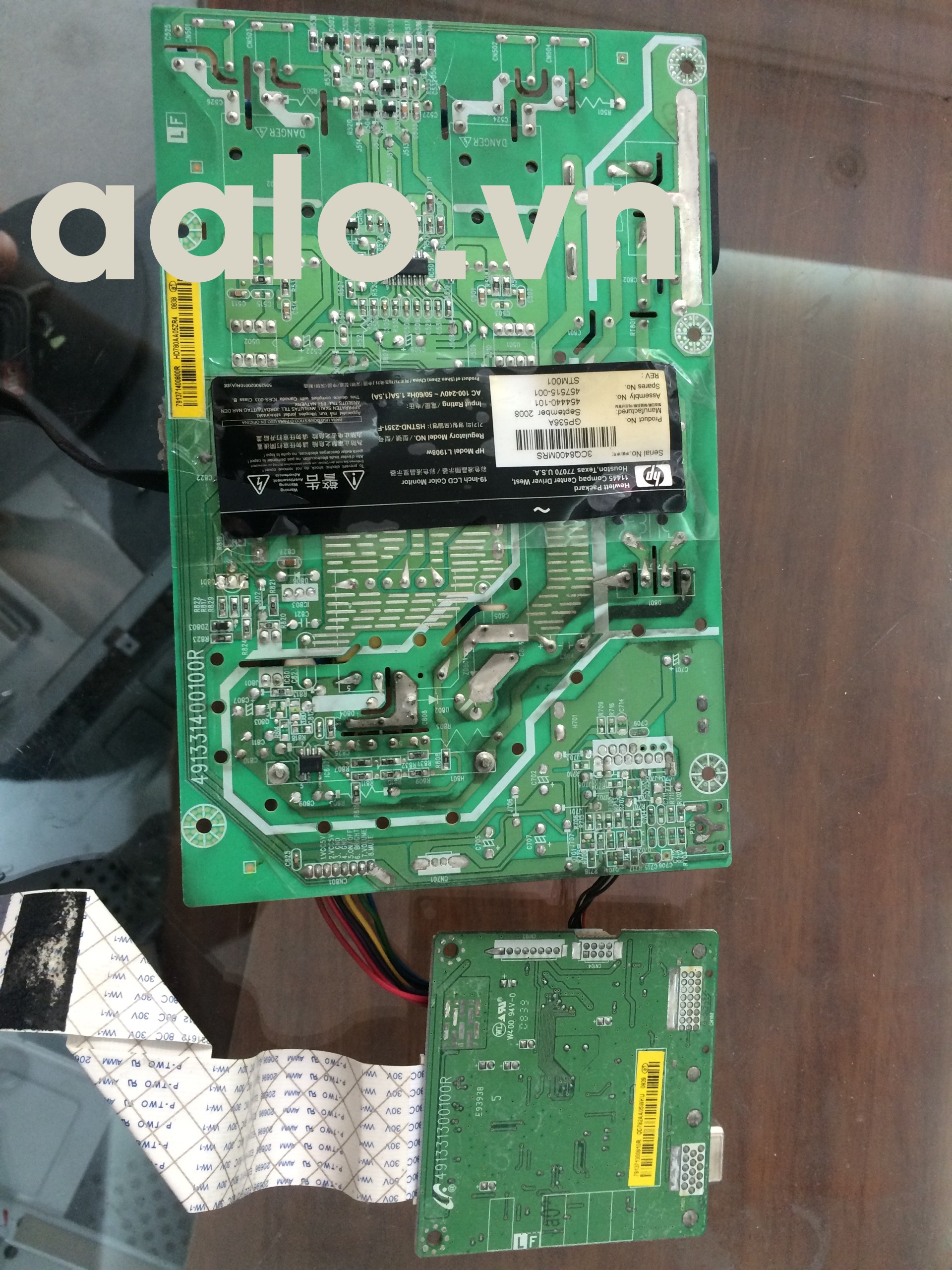 Bo nguồn và tín hiệu Hp Gp536A P17A