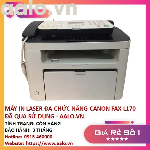 MÁY IN LASER ĐA CHỨC NĂNG CANON FAX L170 ĐÃ QUA SỬ DỤNG - AALO.VN