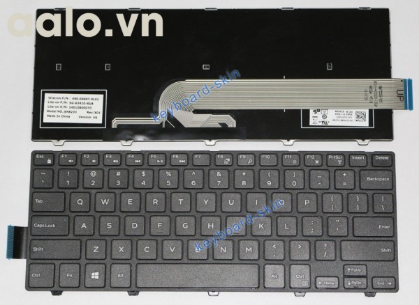 Bàn phím Laptop Dell 3441 Led