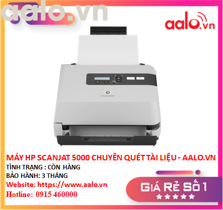 MÁY HP SCANJAT 5000 CHUYÊN QUÉT TÀI LIỆU - AALO.VN