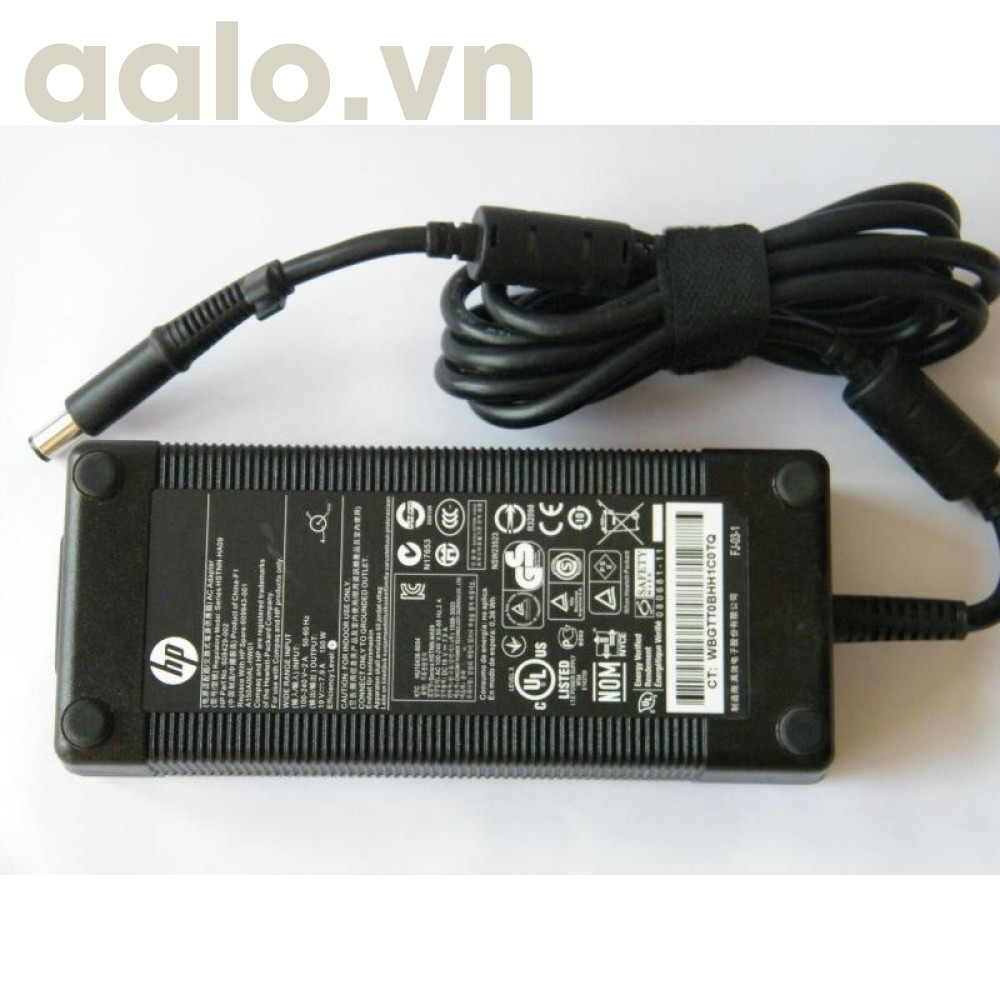Sạc pin laptop HP 19v - 11.8A chân kim - Adapter HP