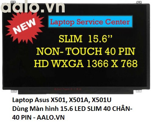 Màn hình Laptop Asus X501, X501A, X501U