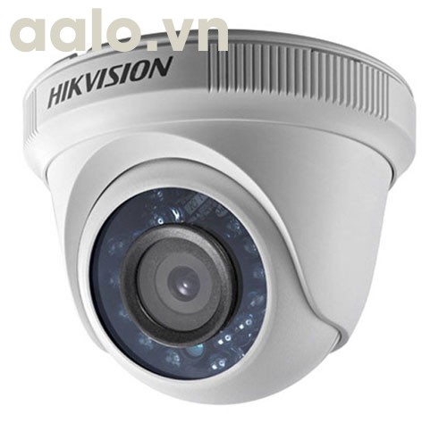 Camera / DS-2CE56D0T-IR /  HD-TVI  bán cầu hồng ngoại 20m trong nhà 2MP (lõi thép)