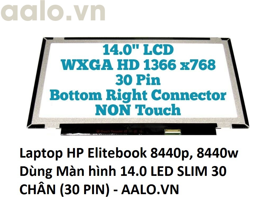 Màn hình Laptop HP Elitebook 8440p, 8440w