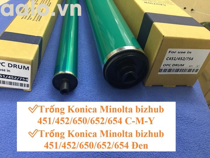 Trống Konica Minolta bizhub 451452650652654 Đen, Màu 