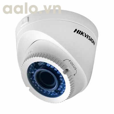  Camera / DS-2CE56D0T-VFIR3E /  HD-TVI  bán cầu hồng ngoại 40m ngoài trời 2MP