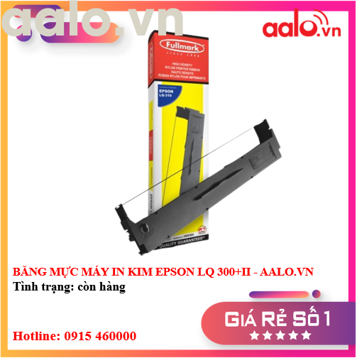 BĂNG MỰC MÁY IN KIM EPSON LQ 300+II - AALO.VN