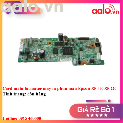 Card main formater máy in phun màu Epson XP-440 XP-220 - aalo.vn