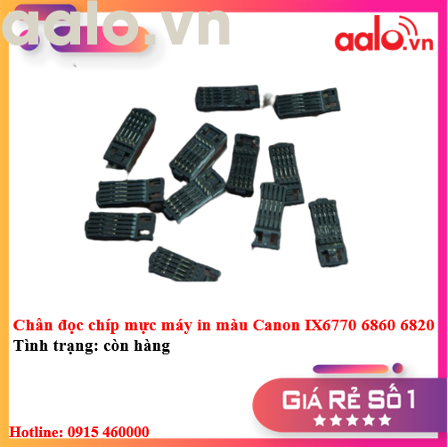 Chân đọc chíp mực máy in màu Canon IX 6770 6860 6820 - aalo.vn