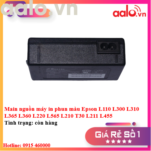 Main nguồn máy in phun màu Epson L110 L300 L310 L365 L360 L220 L565 L210 T30 L211 L455 - aalo.vn