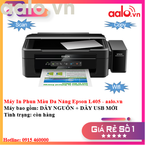 Máy In Phun Màu Đa Năng Epson L405 - aalo.vn