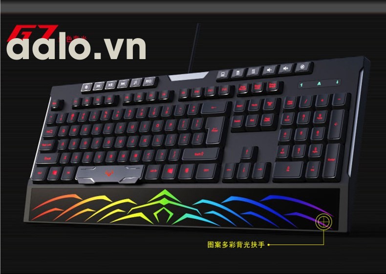 Bàn phím V-OX G7  USB LED Gaming