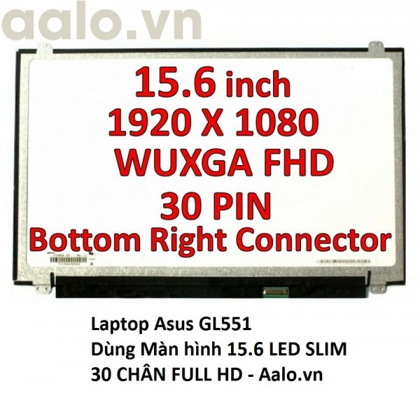 Màn hình laptop Asus GL551