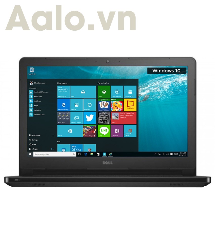 Laptop cũ Dell Inspiron 5548 (Core i5 5200U, RAM 4Gb, HDD 500GB, AMD Radeon HD R7 M265, HD 15,6 inch) 