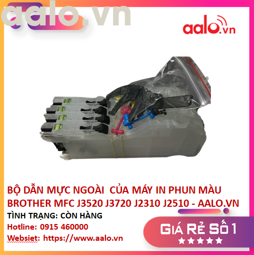 BỘ DẪN MỰC NGOÀI  CỦA MÁY IN PHUN MÀU BROTHER MFC J3520 J3720 J2310 J2510 - AALO.VN