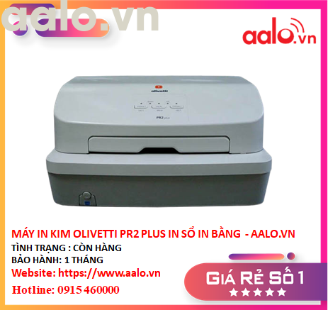 MÁY IN KIM OLIVETTI PR2 PLUS CHUYÊN IN SỔ IN BẰNG ĐÃ QUA SỬ DỤNG - AALO.VN