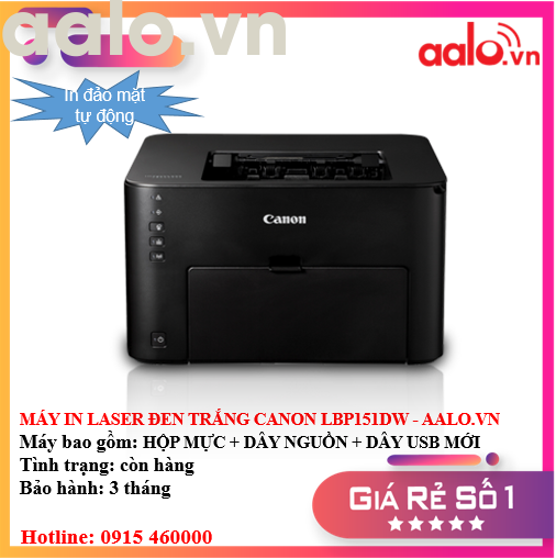 MÁY IN LASER ĐEN TRẮNG CANON IMAGECLASS LBP151DW - AALO.VN