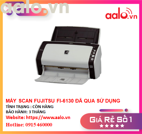 MÁY SCAN FUJITSU FI-6130 ĐÃ QUA SỬ DỤNG -AALO.VN