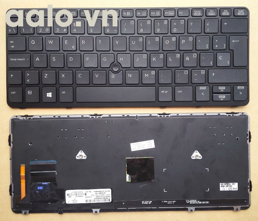 Bàn phím laptop HP 820 G1, 720 G1, 720 G2, 725 G2, 820 G2 - keyboard HP