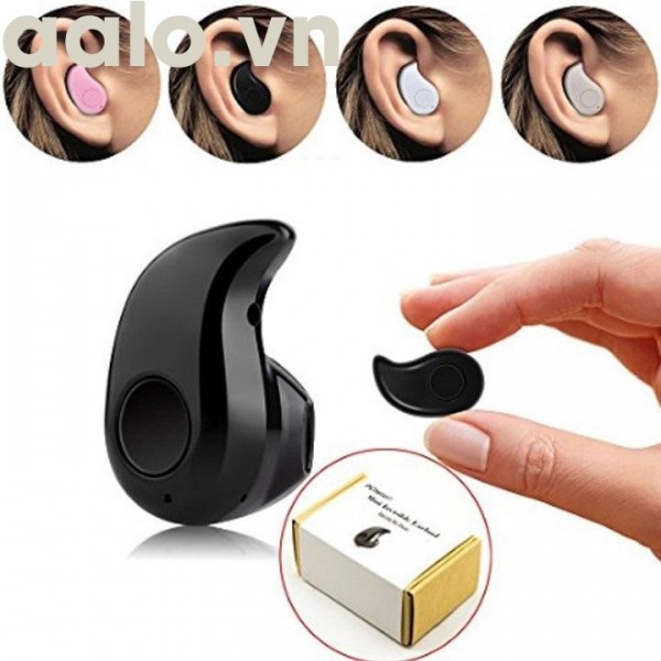 Tai nghe Bluetooth công nghệ V4.0  tai mini hạt đậu siêu xinh-aaalo.vn