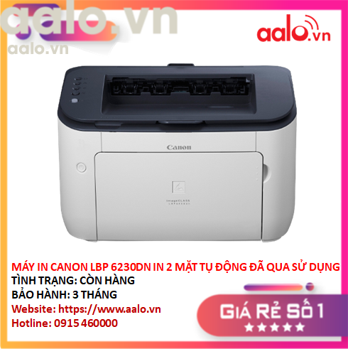 MÁY IN CANON LBP 6230DN IN 2 MẶT TỤ ĐỘNG ĐÃ QUA SỬ DỤNG - AALO.VN