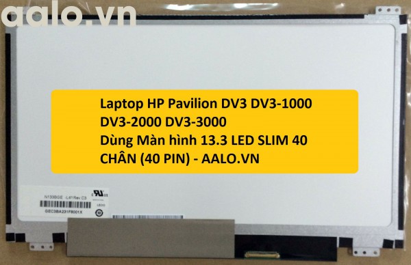 Màn hình Laptop HP Pavilion DV3 DV3-1000 DV3-2000 DV3-3000