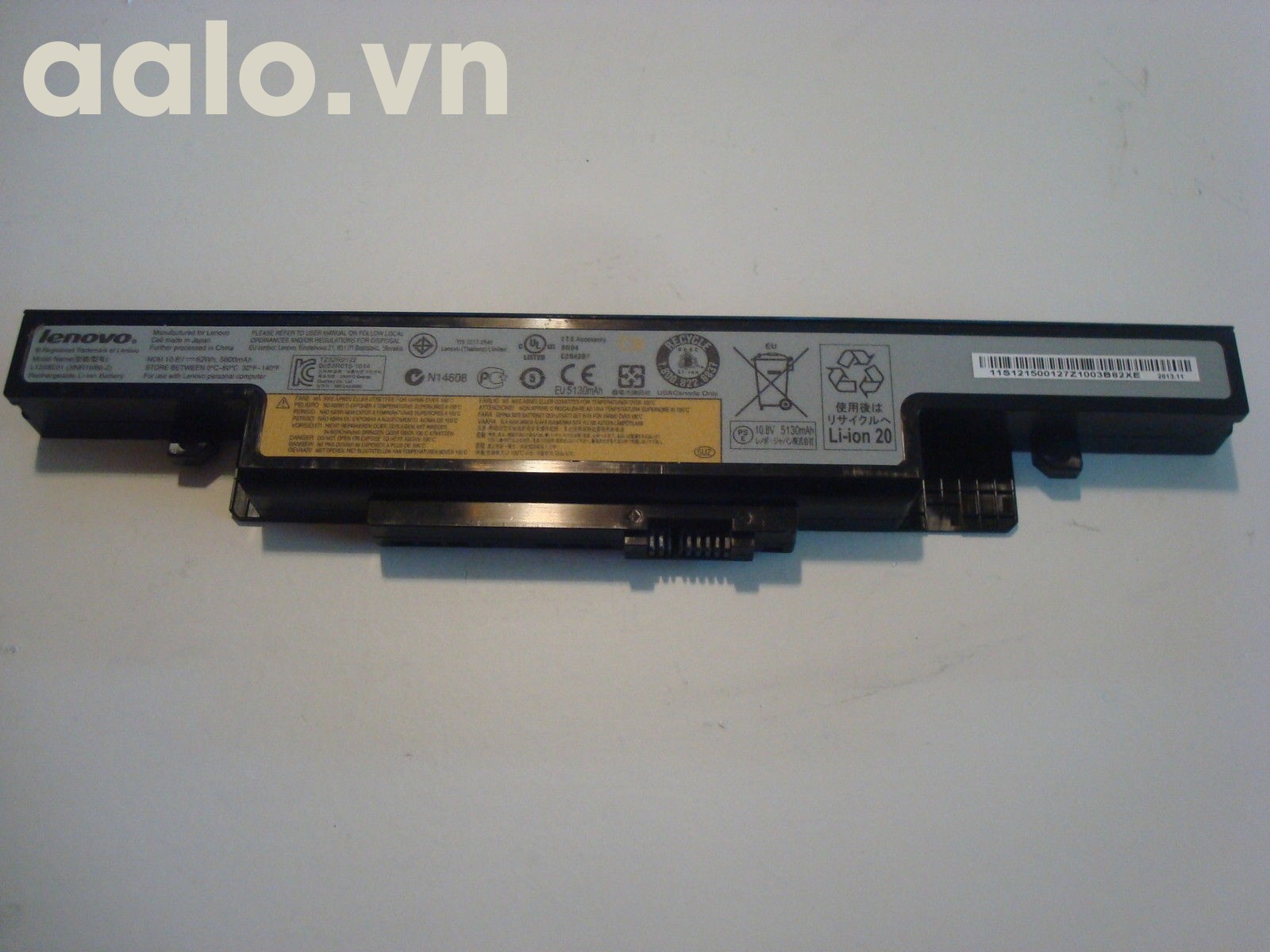 Pin Laptop Lenovo Y410P Battery Genuine OEM L12S6E01 10.8V 62Wh 5800mAh Battery lenovo