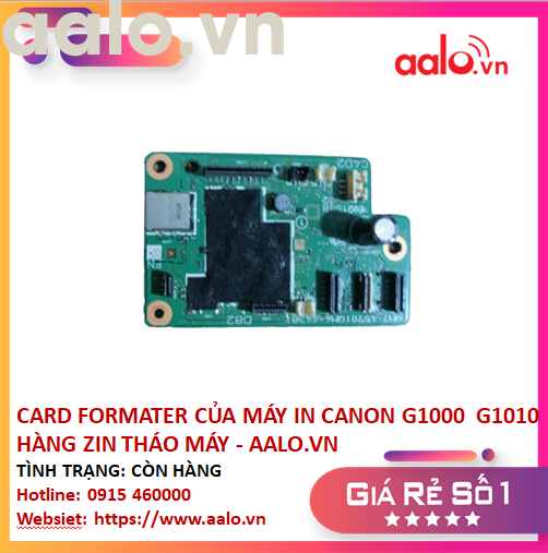 CARD FORMATER CỦA MÁY IN CANON G1000  G1010 HÀNG ZIN THÁO MÁY - AALO.VN