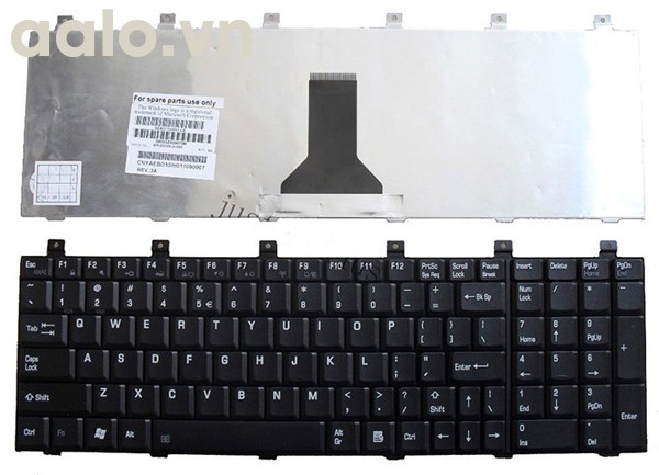 Bàn phím laptop TOSHIBA P100, P105, M65, L100 - Keyboard TOSHIBA