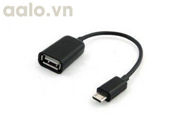 Dây Micro USB 2.0 ra USB âm ( Dây OTG sử dụng cho điện thoại HĐH Android)