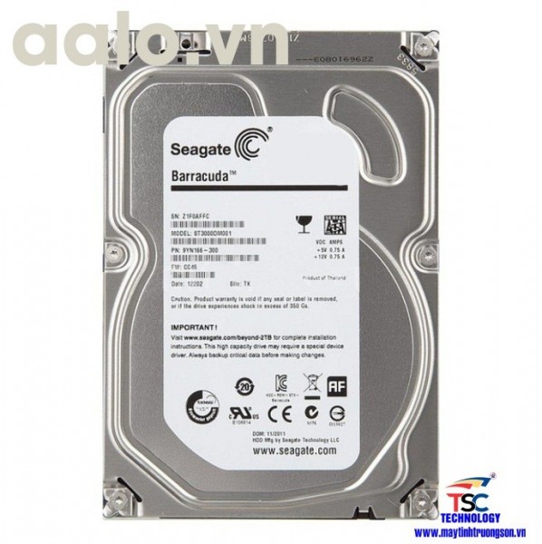 Ổ cứng Seagate HDD 500Gb | dùng cho máy tính bàn