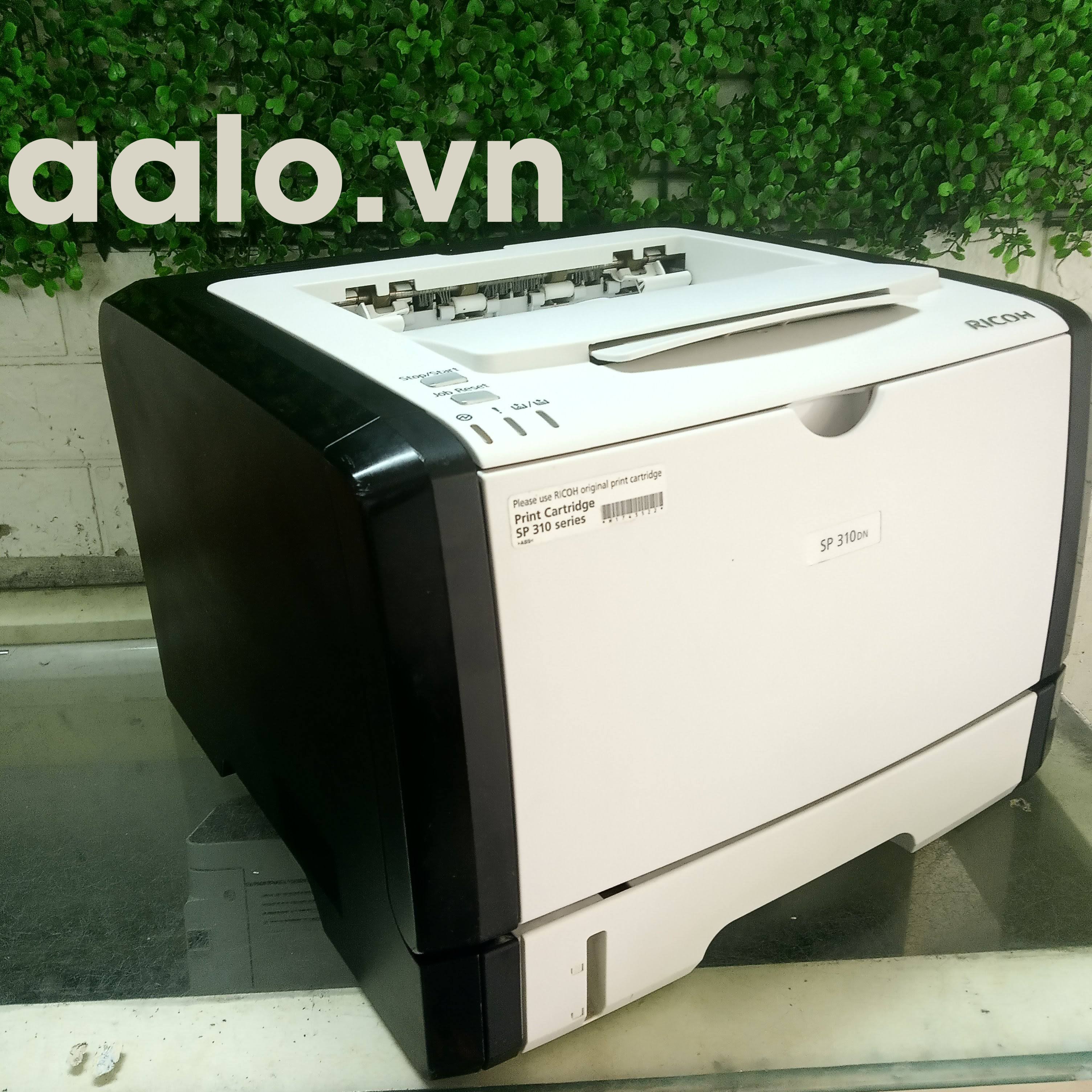Máy in laser đen trắng Ricoh SP310DN (SP-310-DN) A4 tặng hộp mực , dây nguồn , dây usb mới - aalo.vn