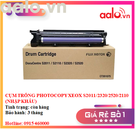 CỤM TRỐNG MÁY PHOTOCOPY XEOX S2011/2320/2520/2110 (NHẬP KHẨU) - AALO.VN