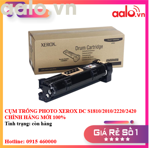 CỤM TRỐNG PHOTO XEROX DC S1810/2010/2220/2420 CHÍNH HÃNG MỚI 100% - AALO.VN