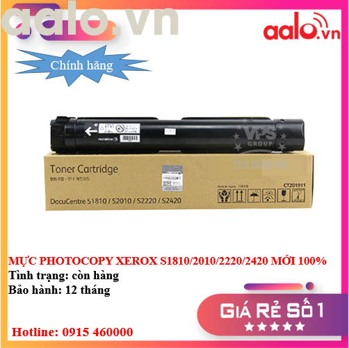 MỰC PHOTOCOPY XEROX S1810/2010/2220/2420 CHÍNH HÃNG MỚI 100% - AALO.VN