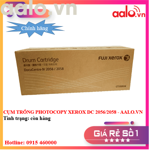 CỤM TRỐNG PHOTOCOPY XEROX DC 2056/2058 CHÍNH HÃNG - AALO.VN